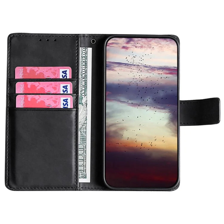 For Xiaomi Redmi Turbo 3 5G / Poco F6 5G Case Crocodile Texture Leather Flip Stand Phone Cover