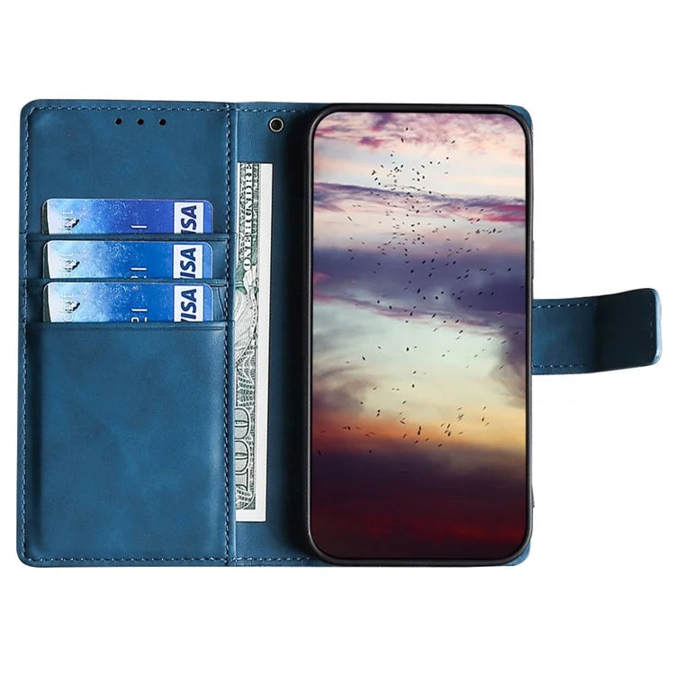 For Xiaomi Redmi Turbo 3 5G / Poco F6 5G Case Crocodile Texture Leather Flip Stand Phone Cover