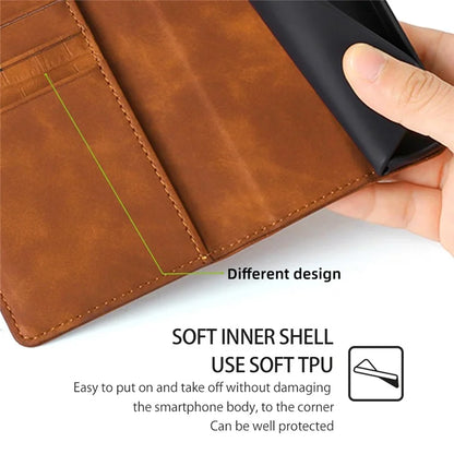 For Xiaomi Redmi Turbo 3 5G / Poco F6 5G Case Crocodile Texture Leather Flip Stand Phone Cover
