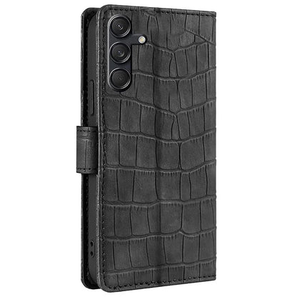 For Samsung Galaxy M55 5G / C55 5G / F55 5G Case Crocodile Texture Flip Stand Phone Protector with Magnetic Clasp