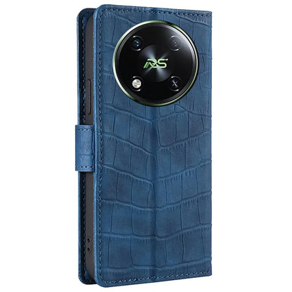 For itel RS4 4G Case Crocodile Texture Leather Phone Cover Mobile Accessories Wholesale