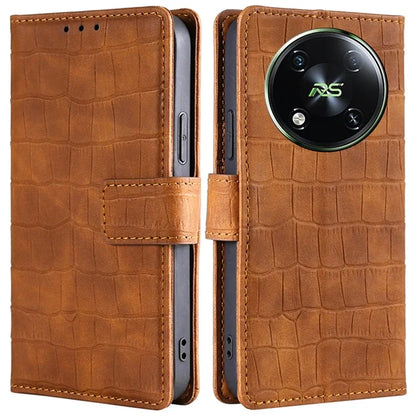 For itel RS4 4G Case Crocodile Texture Leather Phone Cover Mobile Accessories Wholesale