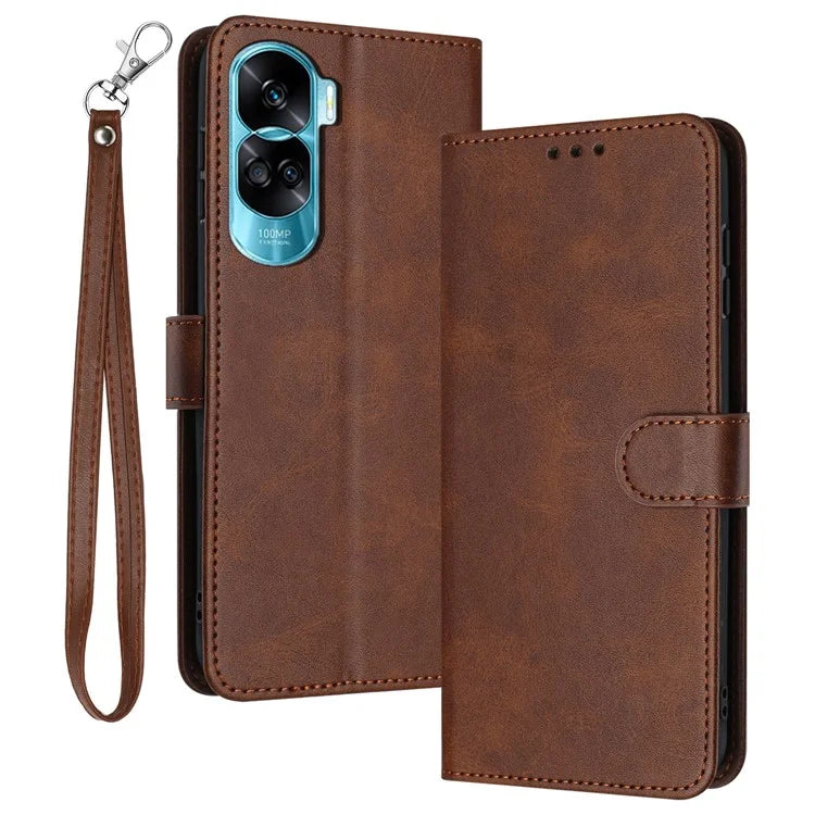 For Honor 90 Lite 5G / X50i 5G Case Leather Stand Wallet Shockproof Business Phone Cover