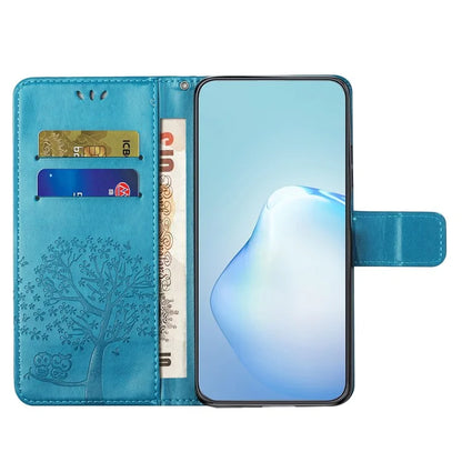 Phone Case for Honor 200 Lite Shell Imprinted Owl Tree Stand Leather Cover