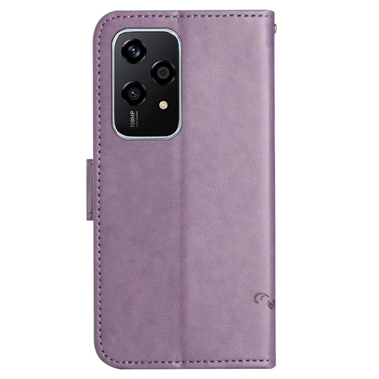For Honor 200 Lite Case Butterfly Flower Leather Wallet Book Stand Phone Cover
