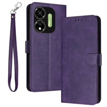 Case for itel P55 5G P661N Stand Wallet PU Leather Phone Cover with Strap