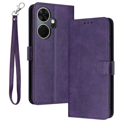 For itel P55+ Case Drop Protection Folding Stand Leather Phone Wallet Cover