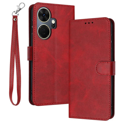 For itel P55+ Case Drop Protection Folding Stand Leather Phone Wallet Cover