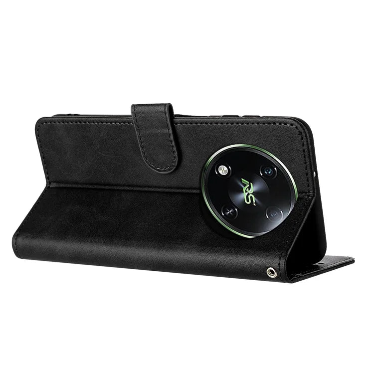 Leather Phone Cases for itel RS4 4G Wholesale Folding Stand Calf Texture Cover