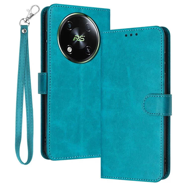 Leather Phone Cases for itel RS4 4G Wholesale Folding Stand Calf Texture Cover