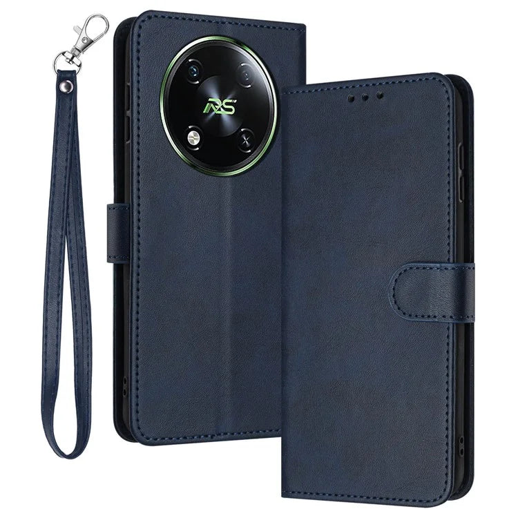 Leather Phone Cases for itel RS4 4G Wholesale Folding Stand Calf Texture Cover