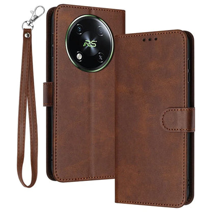 Leather Phone Cases for itel RS4 4G Wholesale Folding Stand Calf Texture Cover