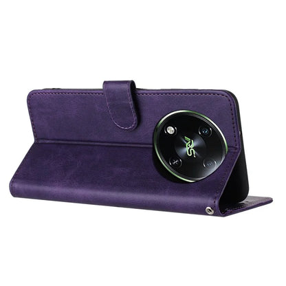 Leather Phone Cases for itel RS4 4G Wholesale Folding Stand Calf Texture Cover