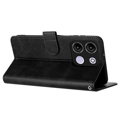 Stand Case for itel A60 / A60S PU Leather Wallet Phone Cover with Strap