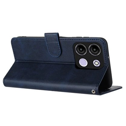 Stand Case for itel A60 / A60S PU Leather Wallet Phone Cover with Strap