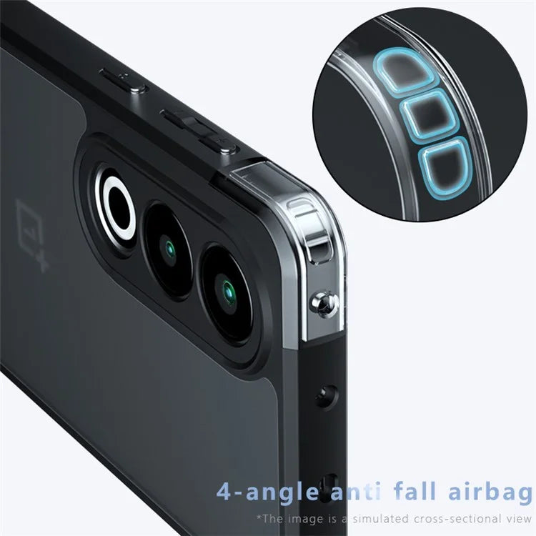 For OnePlus Ace 3V 5G Cell Phone Cases TPU+PC Matte Non-Slip Cover
