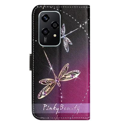 For Honor 200 Lite Case Cross Texture Leather Flip Pattern Phone Cover