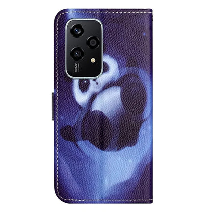 For Honor 200 Lite Case Cross Texture Leather Flip Pattern Phone Cover