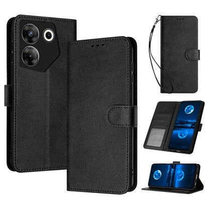 For TECNO Camon 20 Pro 5G Case Leather Stand Wallet Magnetic Clasp Phone Cover