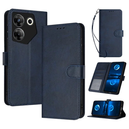 For TECNO Camon 20 Pro 5G Case Leather Stand Wallet Magnetic Clasp Phone Cover