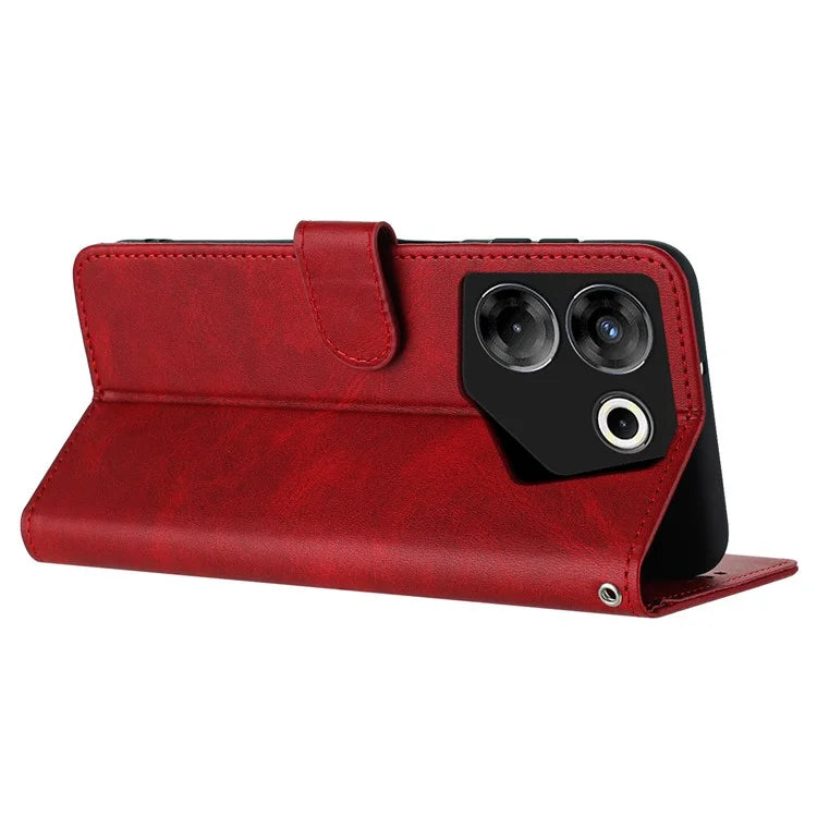 For TECNO Camon 20 Pro 5G Case Leather Stand Wallet Magnetic Clasp Phone Cover