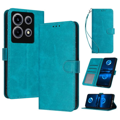 Case for Infinix Note 30 VIP 5G Wallet Shell PU Leather Phone Cover with Strap
