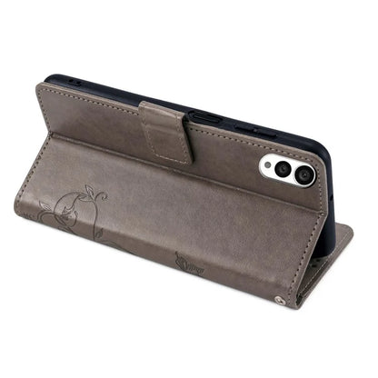 For FCNT Arrows N F-51C Case Imprint PU Leather Wallet Cover Cell Phone Accessories Wholesale