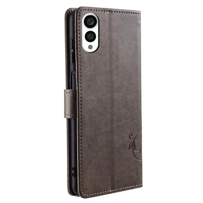 For FCNT Arrows N F-51C Case Imprint PU Leather Wallet Cover Cell Phone Accessories Wholesale