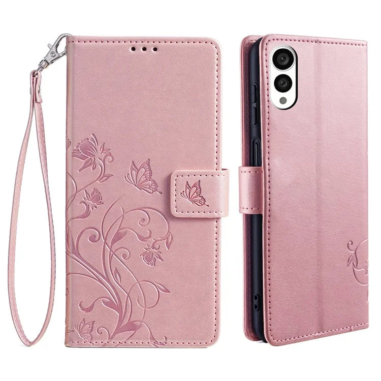 For FCNT Arrows N F-51C Case Imprint PU Leather Wallet Cover Cell Phone Accessories Wholesale