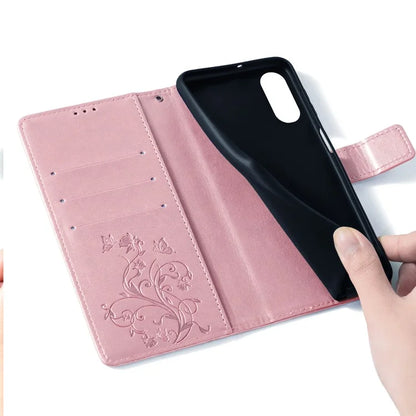 For FCNT Arrows N F-51C Case Imprint PU Leather Wallet Cover Cell Phone Accessories Wholesale