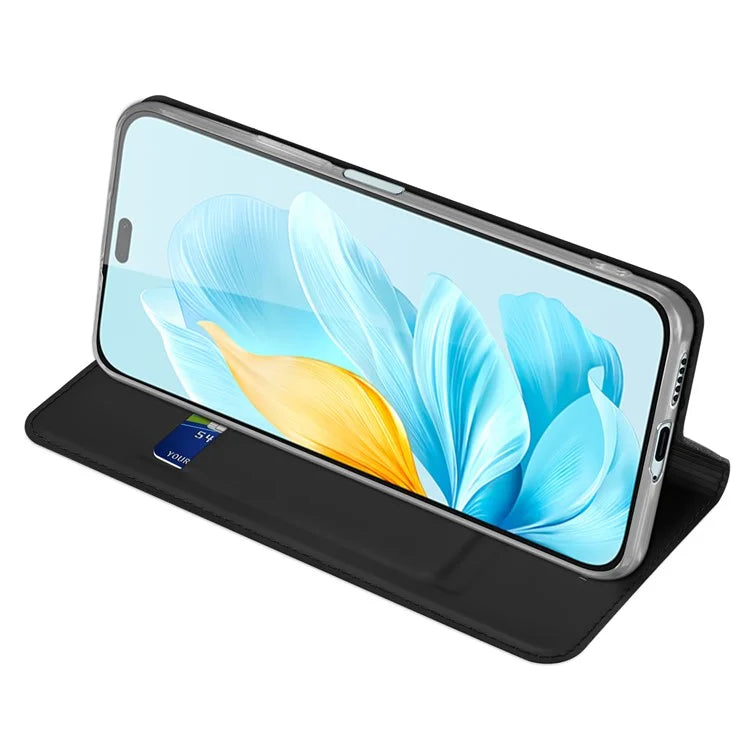 DUX DUCIS Skin Pro Series For Honor 200 Lite Leather Case Card Slots Stand Flip Phone Cover