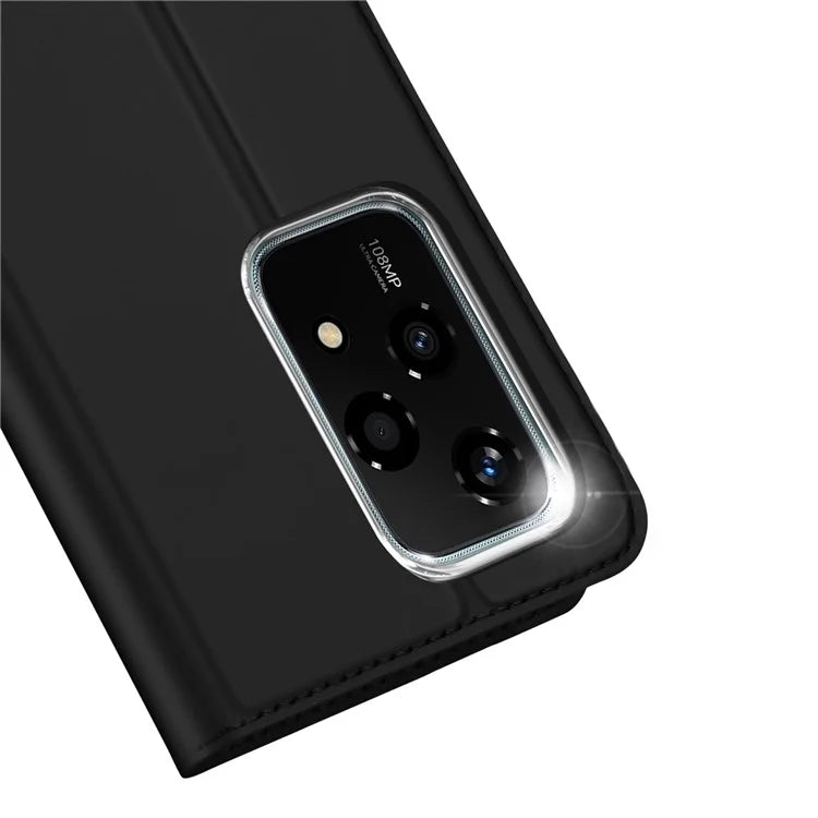 DUX DUCIS Skin Pro Series For Honor 200 Lite Leather Case Card Slots Stand Flip Phone Cover