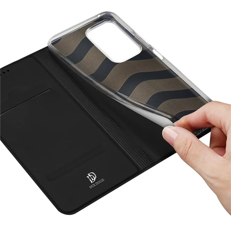 DUX DUCIS Skin Pro Series For Honor 200 Lite Leather Case Card Slots Stand Flip Phone Cover