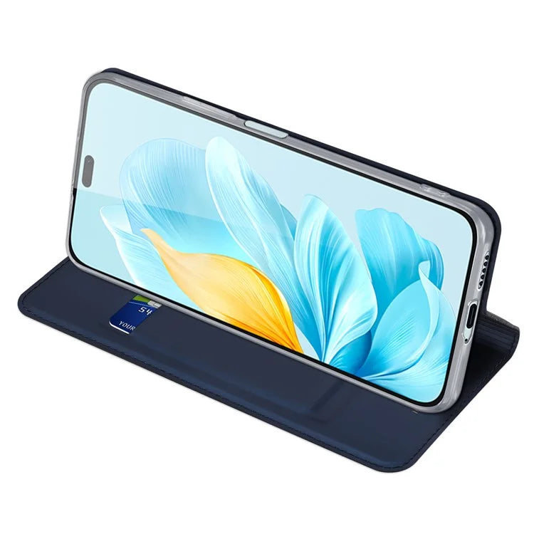 DUX DUCIS Skin Pro Series For Honor 200 Lite Leather Case Card Slots Stand Flip Phone Cover