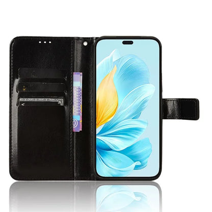 For Honor 200 Lite Case Leather Wallet Phone Cover Mobile Accessories Wholesale Supplier
