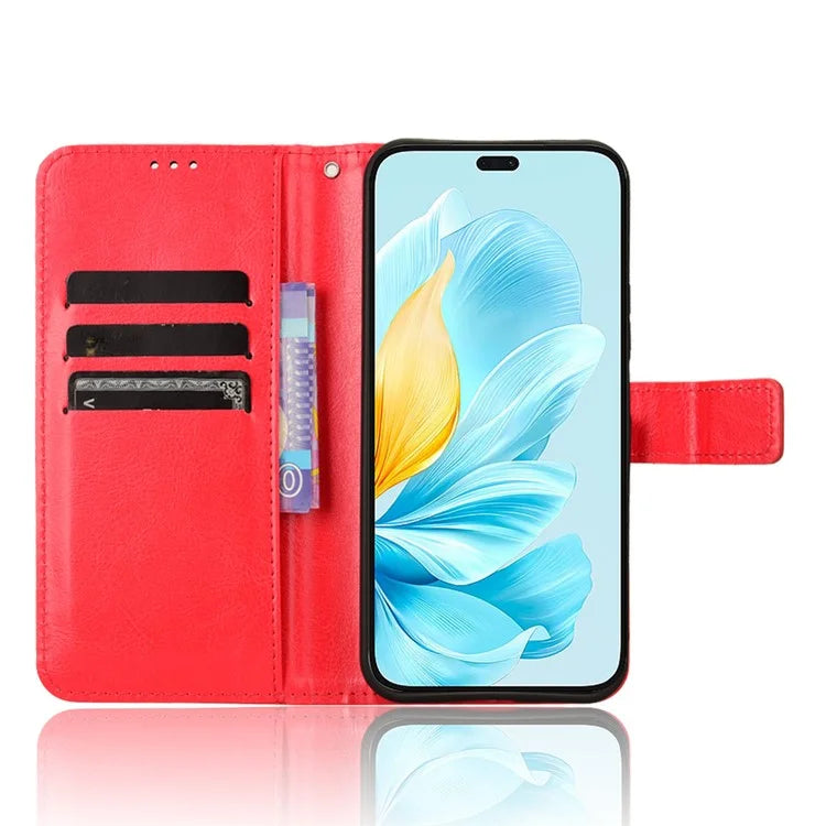 For Honor 200 Lite Case Leather Wallet Phone Cover Mobile Accessories Wholesale Supplier