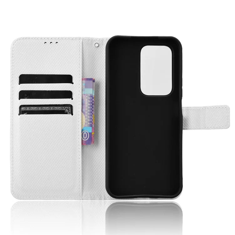 For Honor 200 Lite Case Wallet Diamond Texture PU Leather TPU Protective Shell Phone Cover