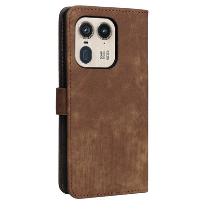 For Motorola Edge 50 Ultra 5G / Moto X50 Ultra 5G Phone Case Wallet PU Leather Flip Cover with RFID Blocking