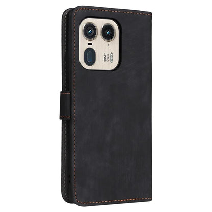 For Motorola Edge 50 Ultra 5G / Moto X50 Ultra 5G Phone Case Wallet PU Leather Flip Cover with RFID Blocking