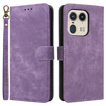 For Motorola Edge 50 Ultra 5G / Moto X50 Ultra 5G Phone Case Wallet PU Leather Flip Cover with RFID Blocking