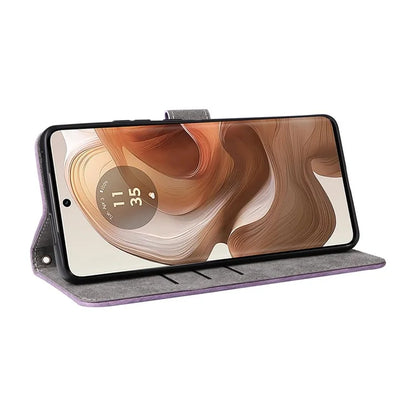 For Motorola Edge 50 Ultra 5G / Moto X50 Ultra 5G Phone Case Wallet PU Leather Flip Cover with RFID Blocking