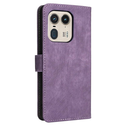 For Motorola Edge 50 Ultra 5G / Moto X50 Ultra 5G Phone Case Wallet PU Leather Flip Cover with RFID Blocking