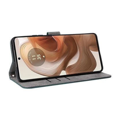 For Motorola Edge 50 Ultra 5G / Moto X50 Ultra 5G Phone Case Wallet PU Leather Flip Cover with RFID Blocking