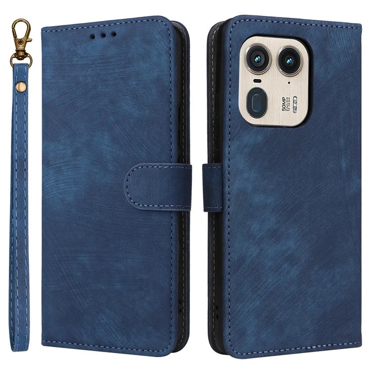 For Motorola Edge 50 Ultra 5G / Moto X50 Ultra 5G Phone Case Wallet PU Leather Flip Cover with RFID Blocking