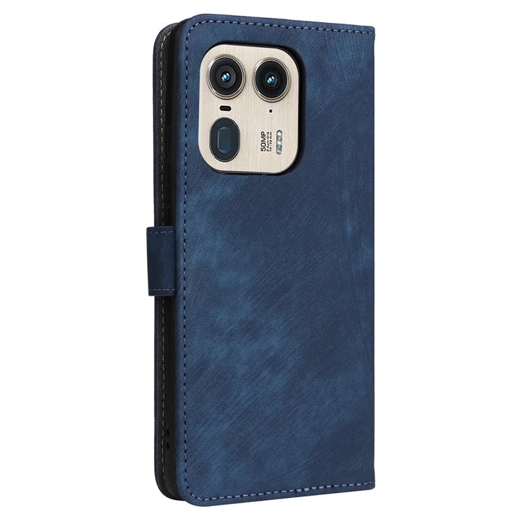 For Motorola Edge 50 Ultra 5G / Moto X50 Ultra 5G Phone Case Wallet PU Leather Flip Cover with RFID Blocking