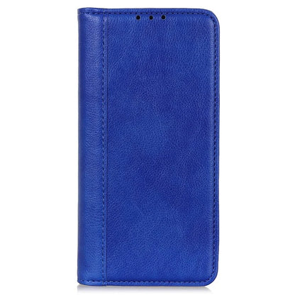 For Motorola Edge 50 Pro 5G Case Split Leather Wallet Magnetic Closure Litchi Texture Cover