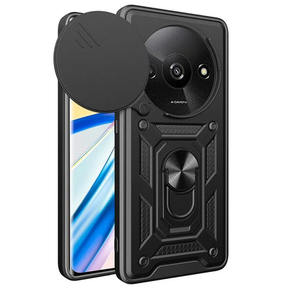 For Xiaomi Redmi A3 / Poco C61 4G Phone Back Case Camera Protection PC+TPU Scratch-Resistant Cover