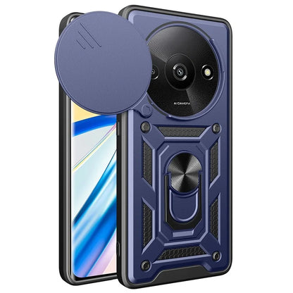 For Xiaomi Redmi A3 / Poco C61 4G Phone Back Case Camera Protection PC+TPU Scratch-Resistant Cover