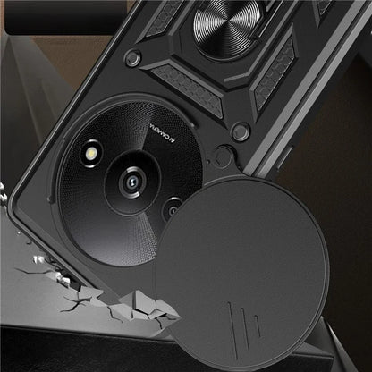 For Xiaomi Redmi A3 / Poco C61 4G Phone Back Case Camera Protection PC+TPU Scratch-Resistant Cover
