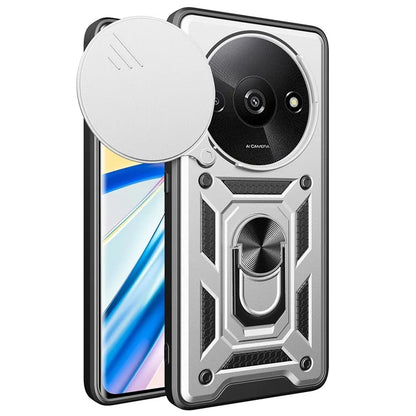 For Xiaomi Redmi A3 / Poco C61 4G Phone Back Case Camera Protection PC+TPU Scratch-Resistant Cover